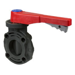 PVC Sch 80 Butterfly Valve 4