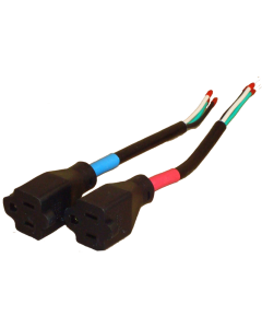 Acu-Trol Cable Pigtail Set Blue 8" AK110 pH & ORP AKPT- S8