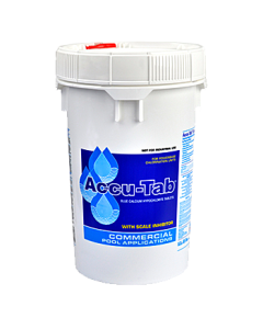 Accu-Tab 3" Calcium Hypochlorite Blue SI Tablet  60lb Pail