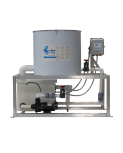Accu-Tab 3500 Chlorination System Powerbase Delivery Rate 36.41 lbs/hr Storage 500 lbs
Serial No: 9500135-___________________________