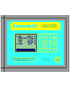 Chemtrol Controller PC3000, Bypass Line Assembly w/Safety Switch