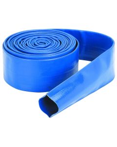 Hose Discharge PVC Polyflo 1.5" Reinforced Blue, Sold per FT