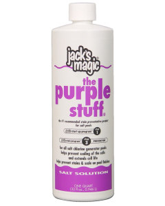 Jack's Magic Purple Stuff Keep Silica in Solution Salt (chlorine) 1qt Btl