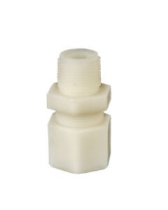 Jaco 1/2" Vibra Proof Connector Polypropylene Tube x 1/4" NPT