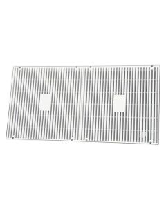 Lawson Frame & Grate 18" x 36" White 2,800 GPM FFR
