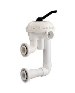 Pentair Multiport Valve Hi Flo 2" Sand w/Bulkhead 7.5" DE