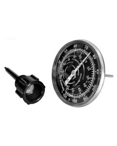 Thermometer In-Line w/Nylon Well 30/130F^ Pipe