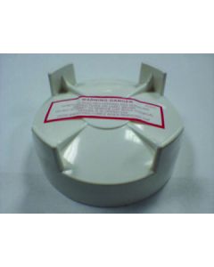 Threaded Cap 3" for Chlorinator White