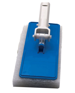 Universial Scrubber 10" w/Pad & Swivel Joint Handle # 651