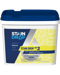 Haviland Stain Drop No. 2 Removes Copper & Scale from Pool Surface 5 lb Pail