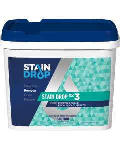 Haviland Stain Drop No. 3 Removes & Lifts Stubborn Copper Stains from Pool Surface 5 lb Pail