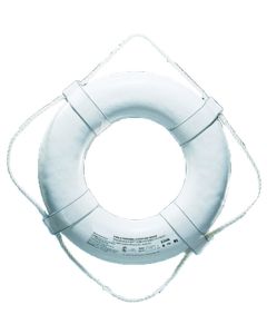 Life Ring Buoy 61 CGA 24" Foam, White
