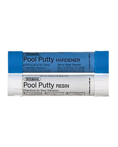 Pool Putty 14 oz Under Water White/Blue 2 Part Sealant