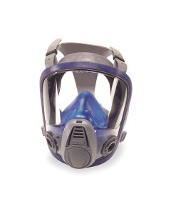 MSA Full Face Respirator: Silicone Bayonet Mask Medium, Advantage 3200 Series