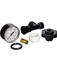 System: 3 Air Relief Valve & Gauge Assembly Incl Pressure Gauge, Tee, 1/4" Nipple, Adapter Bushing & O-Ring