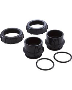 Valve Adapter Kit 2"x2.5" Black for Filters Manufactured After 5/21/05