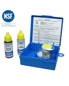 Taylor Test Kit Titrimetric Drop Test Chlorine FAS-DPD 9058 Test Vile .75 oz Btl